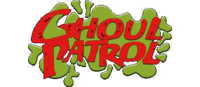 Ghoul Patrol logo for Super Famicom